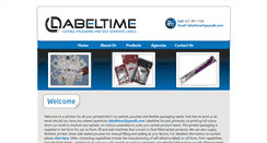 Desktop Screenshot of labeltime.co.za